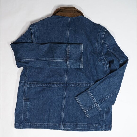 Banana Republic Factory Denim Barn Jacket in Dark Wash - Picture 5 of 5